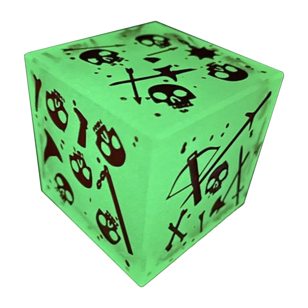 Massive Gelatinous Cube: Mini/Die in one: Glow in the Dark