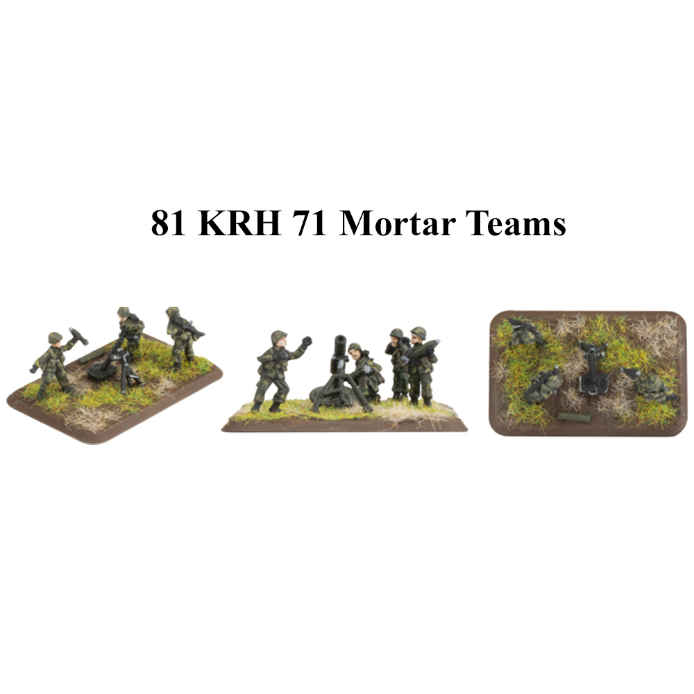 WWIII Team Yankee: Finnish - 81mm & 120mm Mortar Platoons (Last Chance)