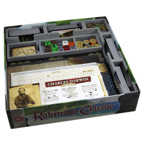 Box Insert: Robinson Crusoe & Voyage of the Beagle Vol 1 Expansion