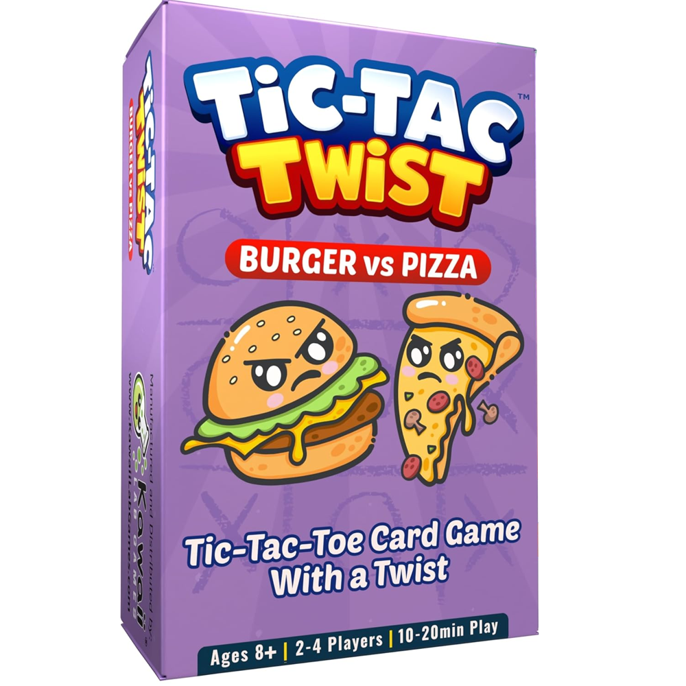 Tic-Tac Twist: Burger vs Pizza (Preorder)