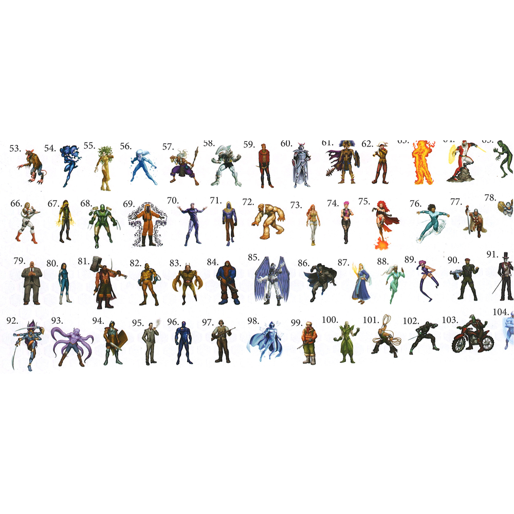 Savage Worlds RPG: Adventure Edition - Super Powers Pawn Set
