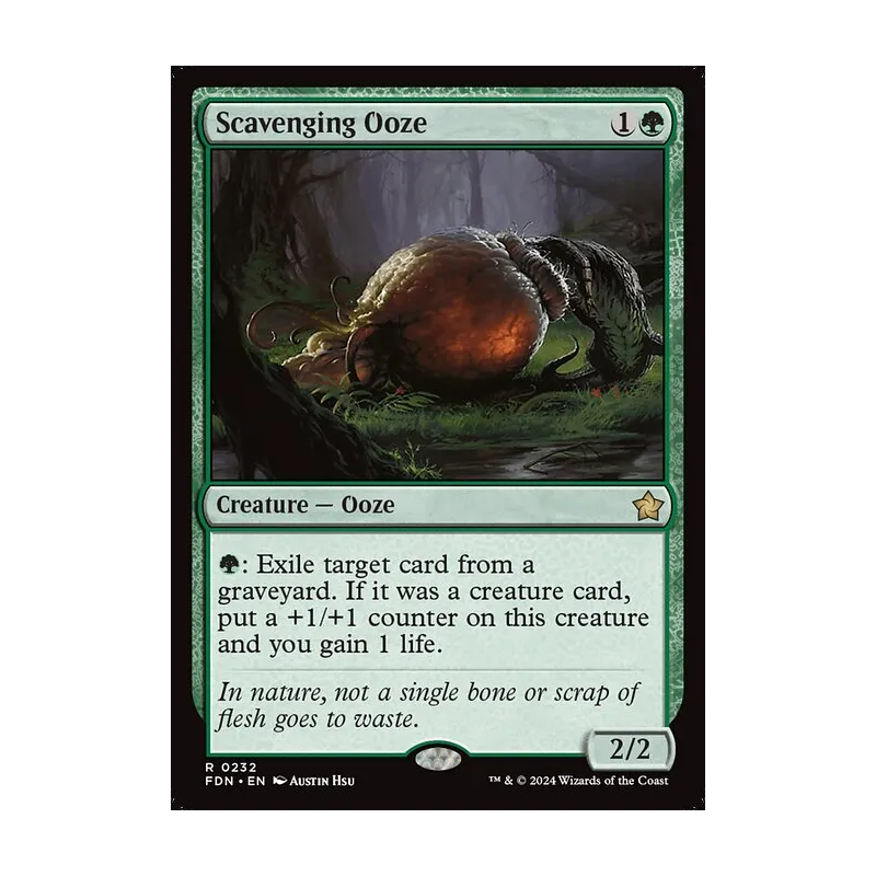 Scavenging Ooze - Foundations (Foil Near Mint)