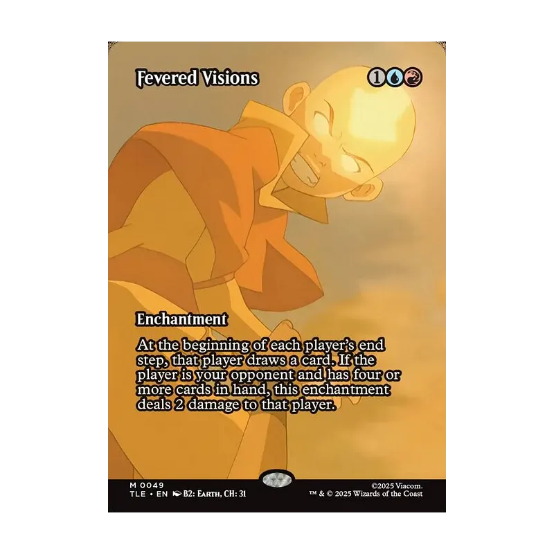 Fevered Visions (Borderless) - Avatar: The Last Airbender Eternal (Near Mint)