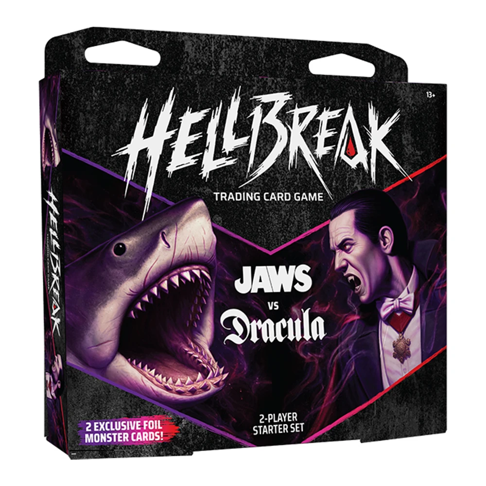 Hellbreak TCG: 2-Player Starter Set - Jaws vs Dracula (Preorder)