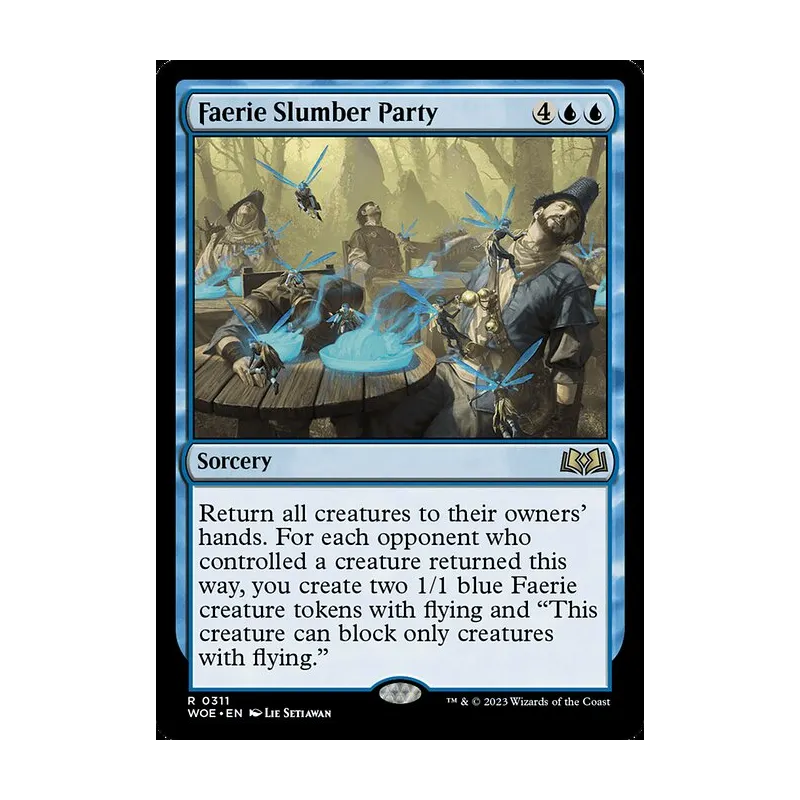 Faerie Slumber Party - Wilds of Eldraine (Near Mint)