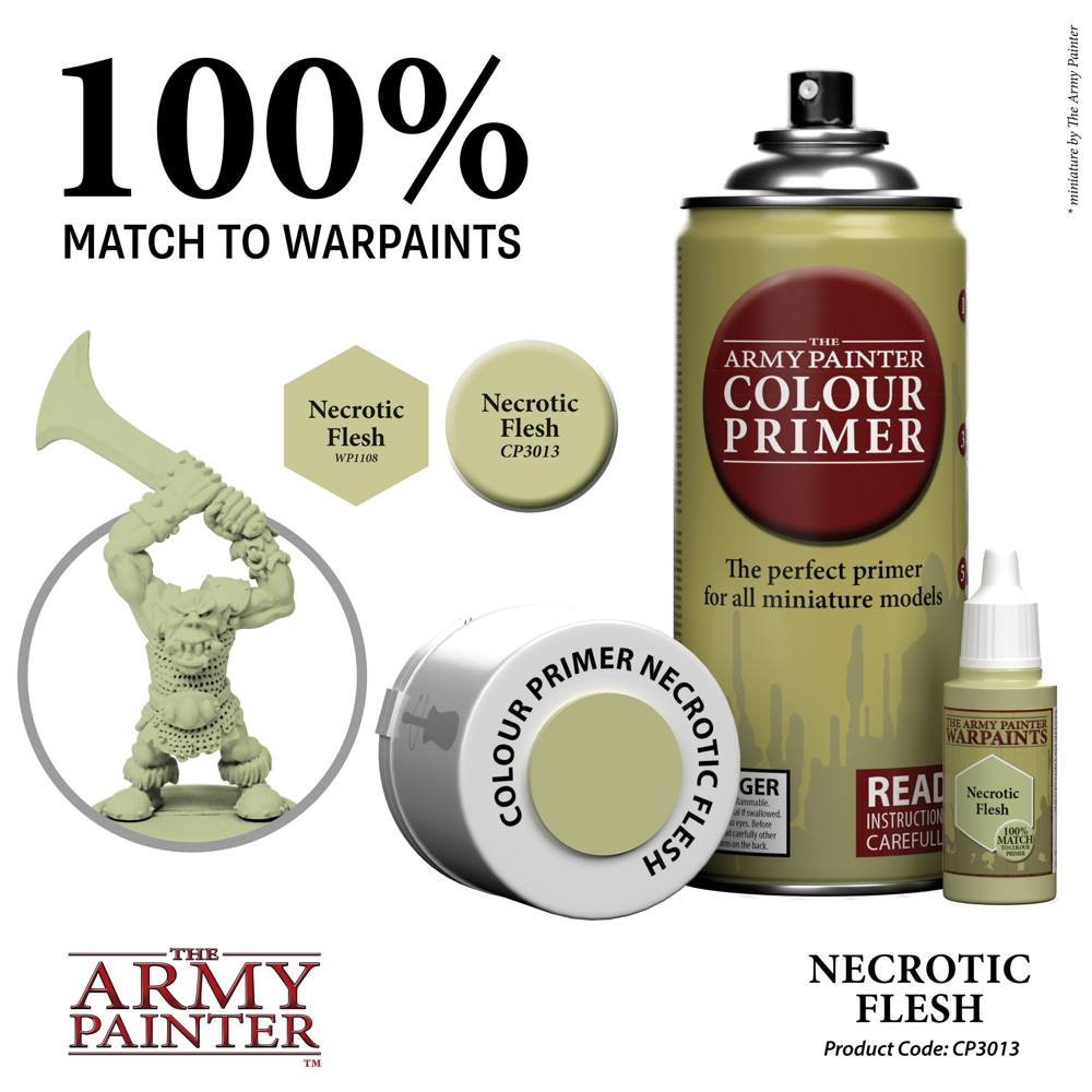 Army Painter Color Primer: Necrotic Flesh (400ml)