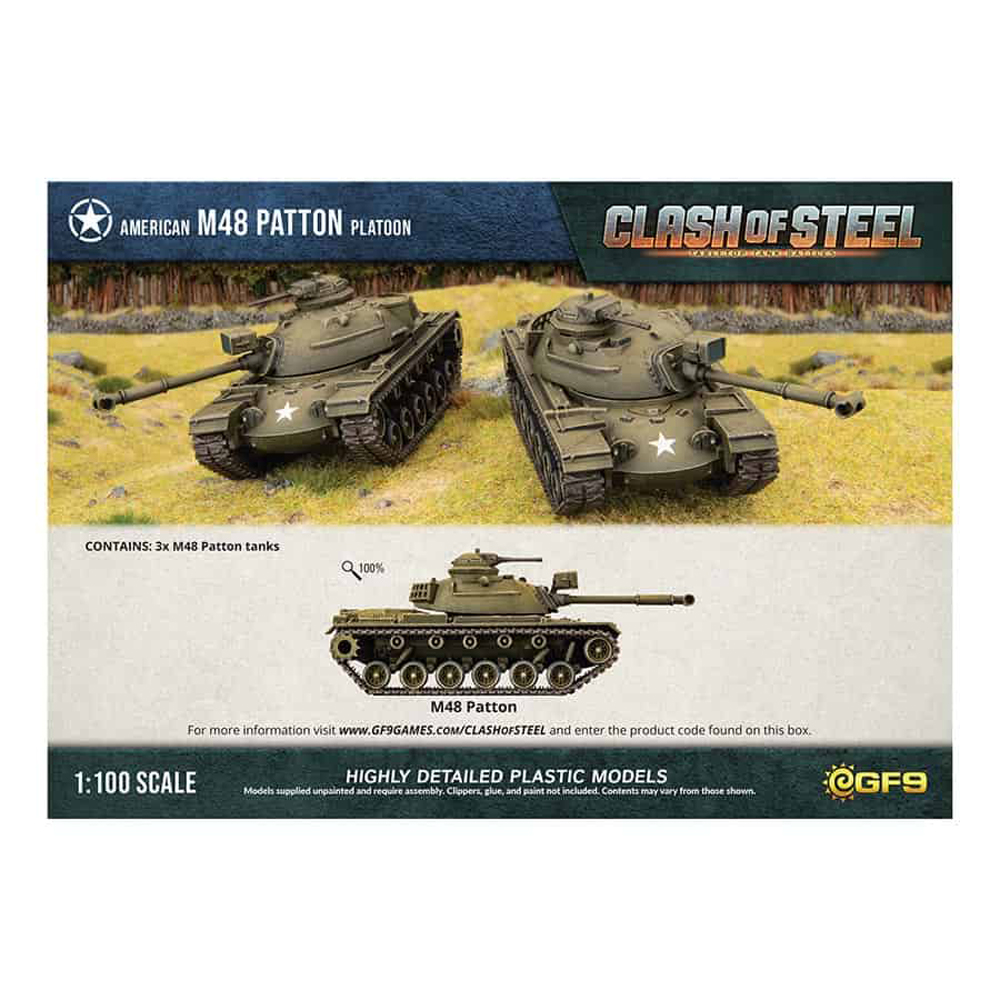 Clash of Steel: American - M48 Patton Platoon