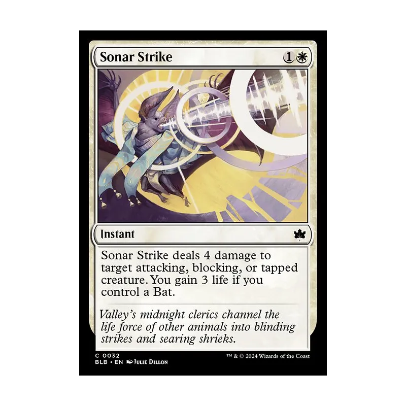 Sonar Strike - Bloomburrow (Near Mint)