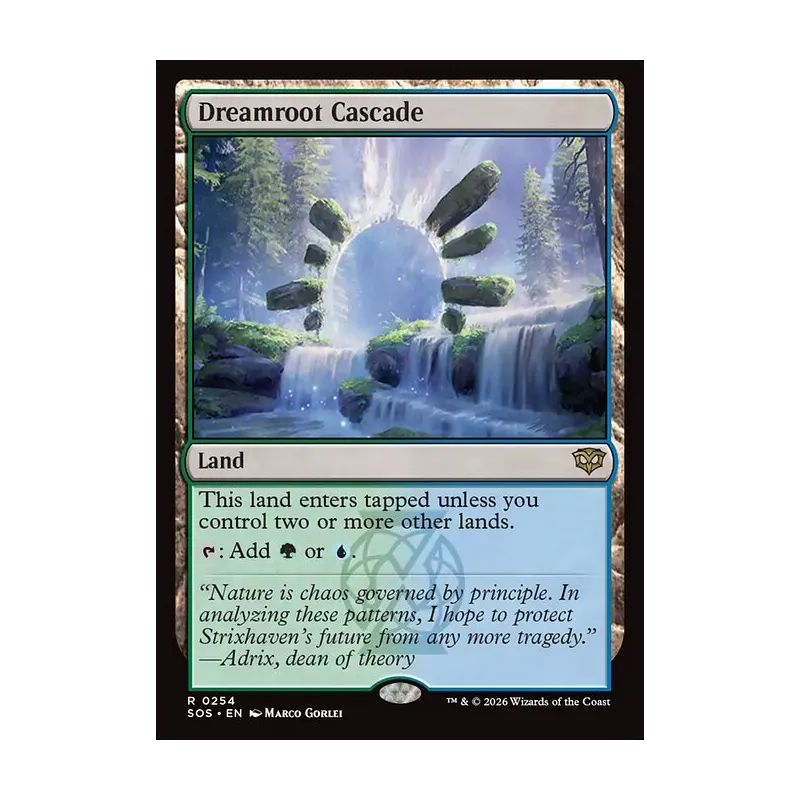 Dreamroot Cascade - Secrets of Strixhaven (Near Mint)