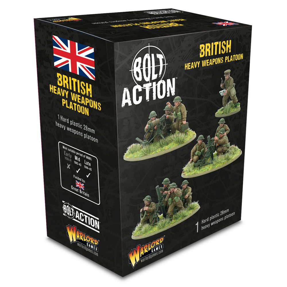 Bolt Action: British Heavy Weapons Platoon (New Arrival)