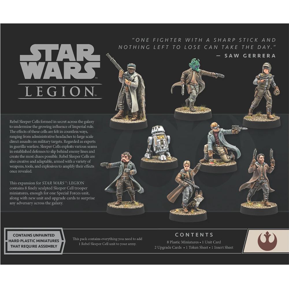 Star Wars: Legion - Rebel Sleeper Cell Unit Expansion