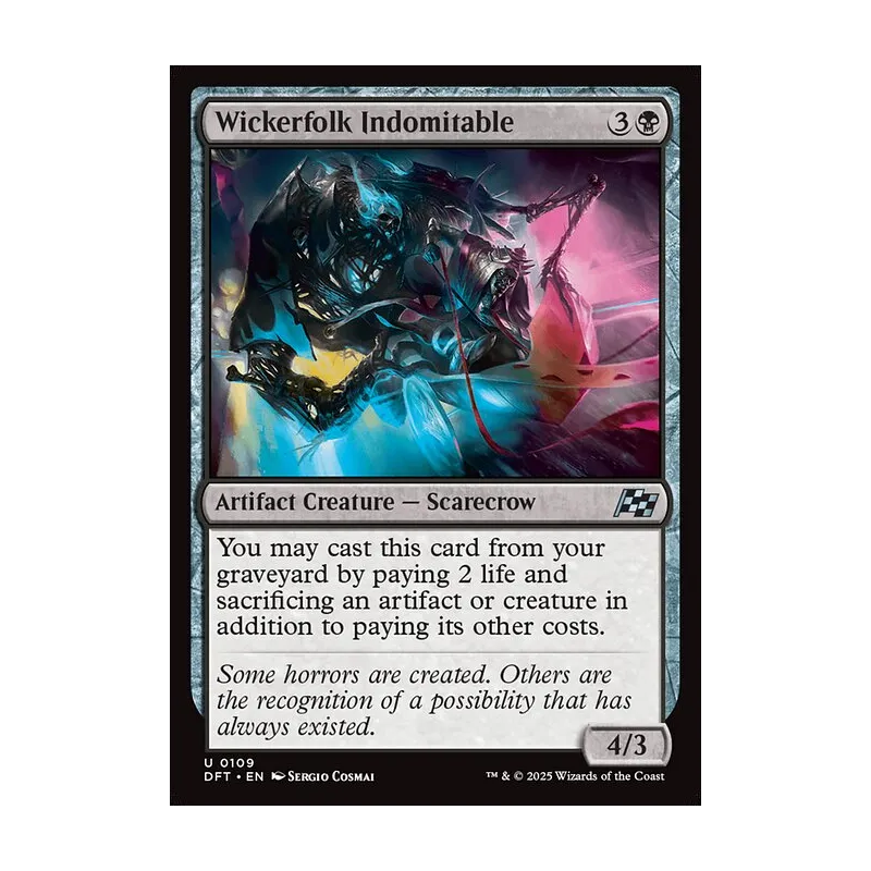 Wickerfolk Indomitable - Aetherdrift (Near Mint)