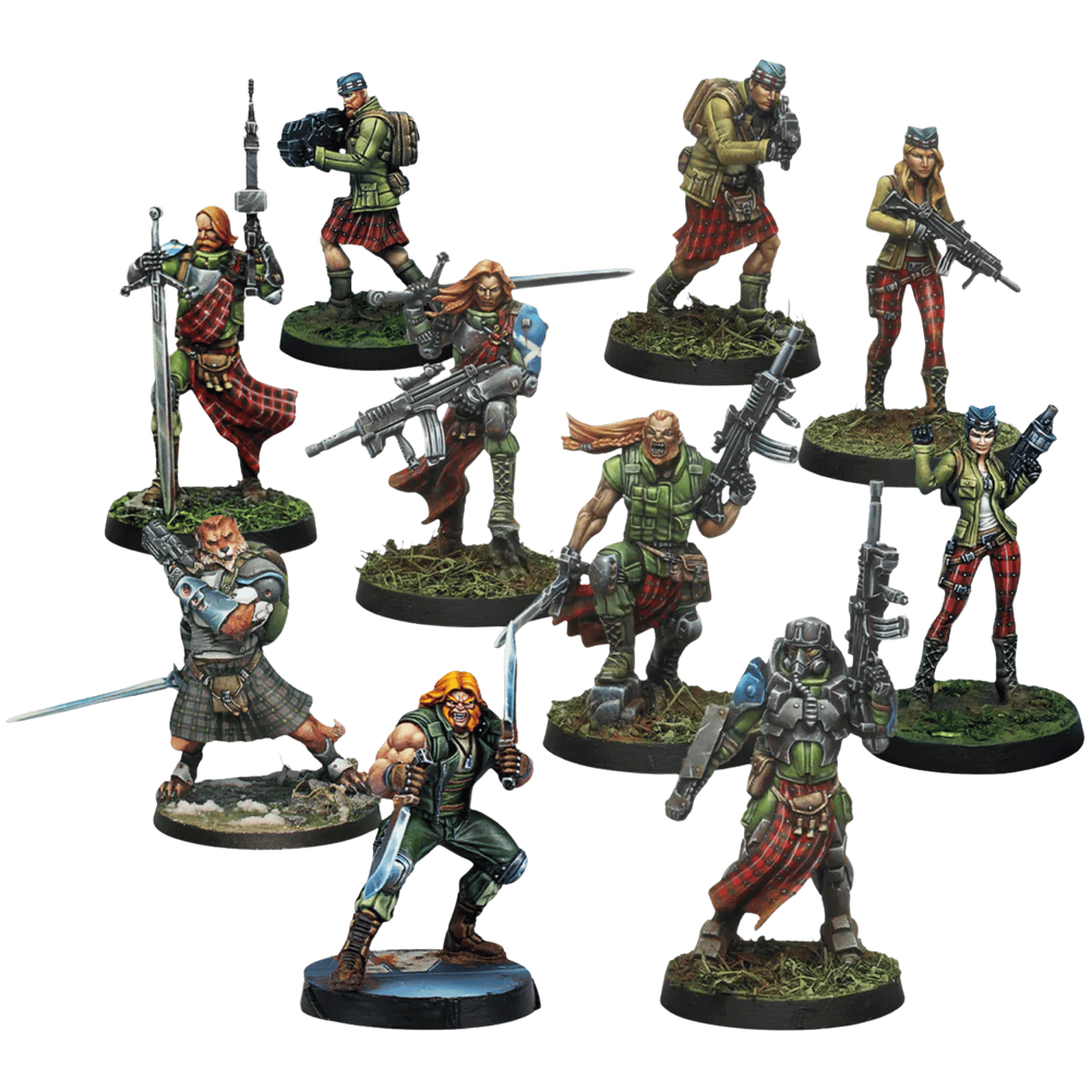 Infinity: Ariadna - Caledonian Combat Force Repack Alpha