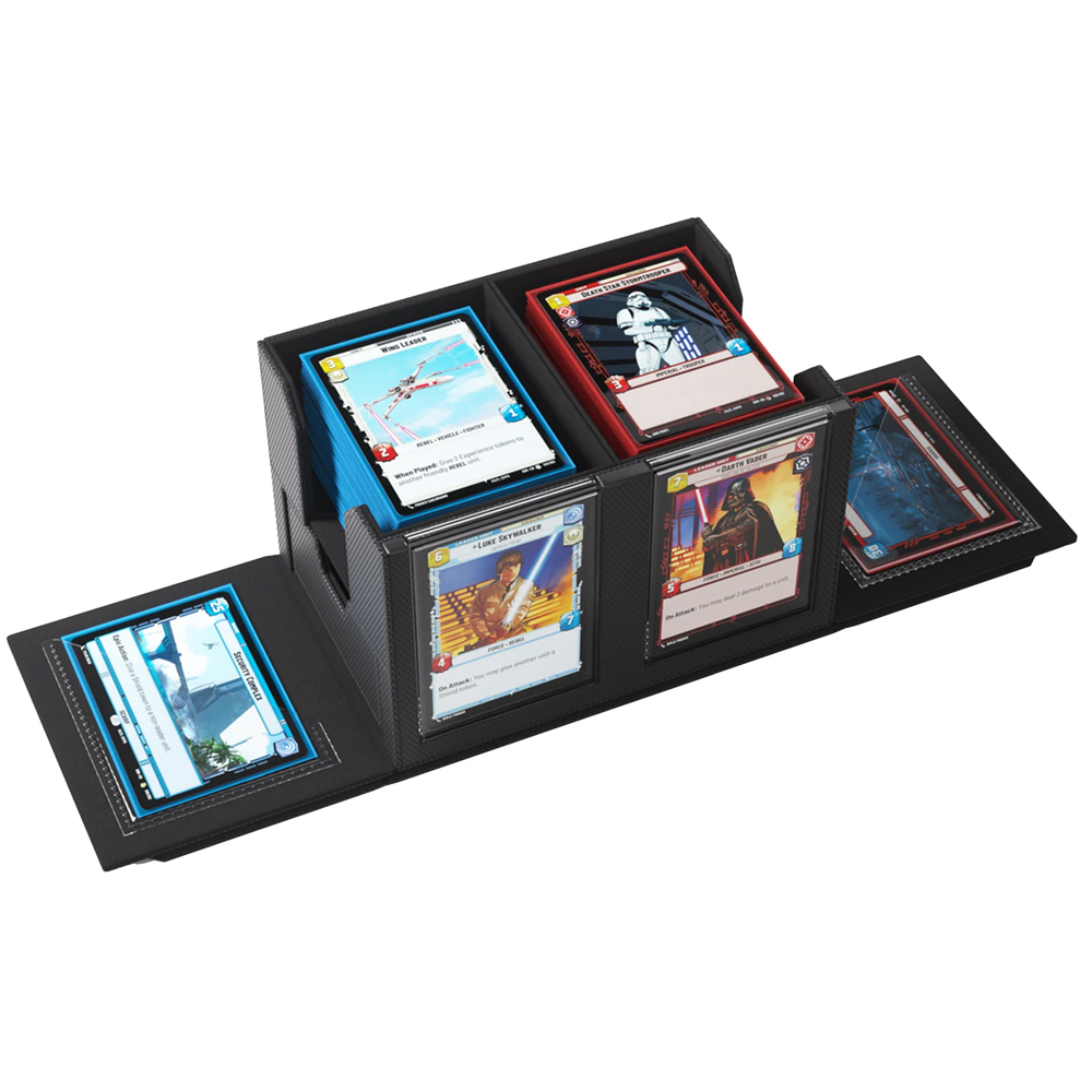 Star Wars Unlimited Double Deck Pod: Black (Villainy)