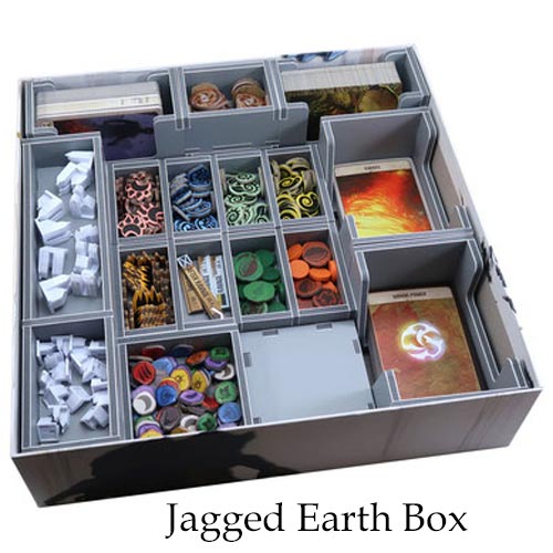 Box Insert: Spirit Island and Branch & Claw Expansion or Jagged Earth Expansion