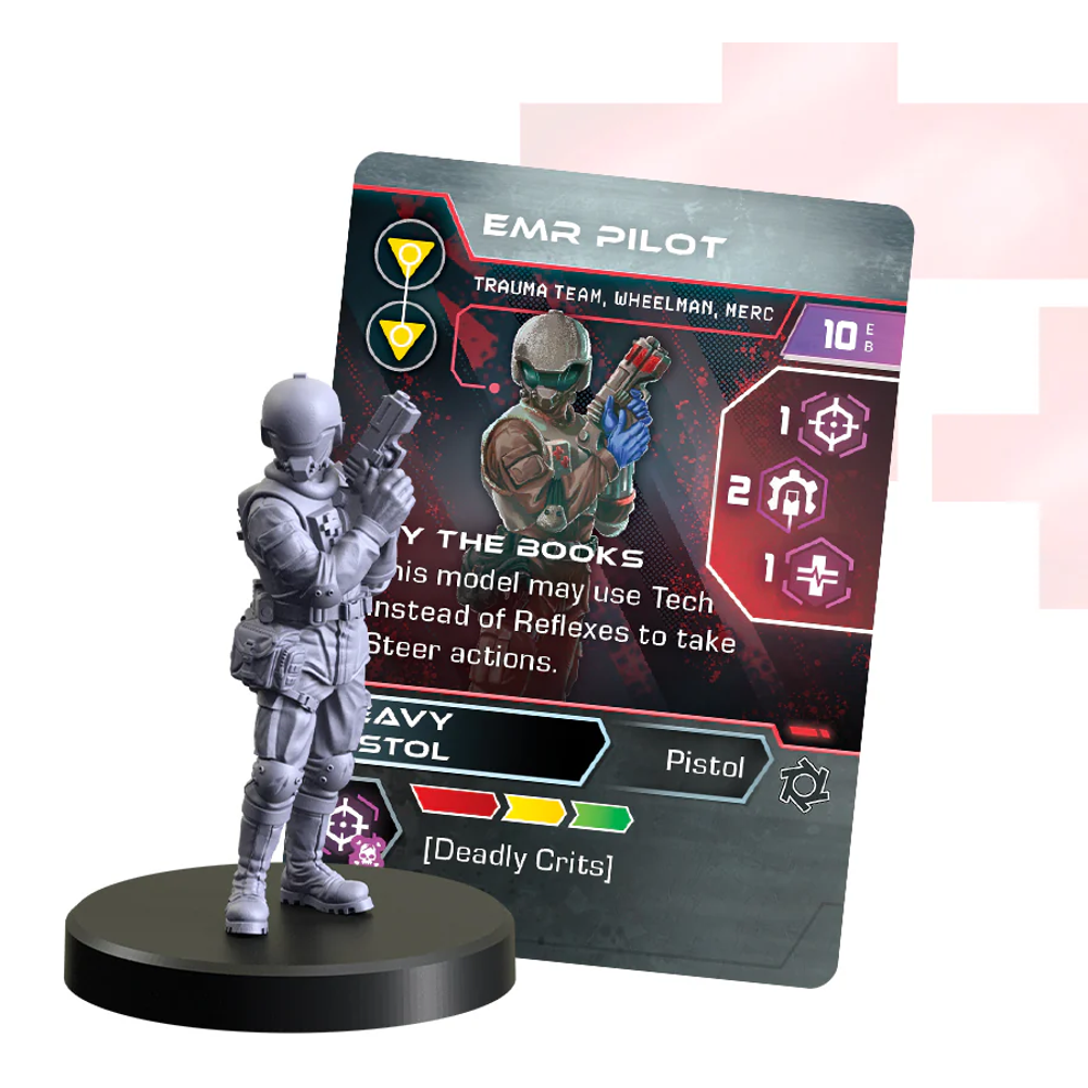 Cyberpunk Red Combat Zone: Trauma Team Gangers - Seven Minutes (Preorder)