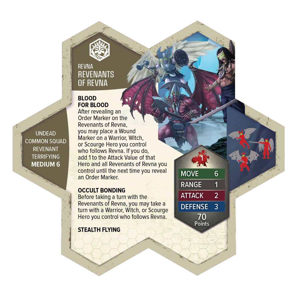 Heroscape: Age of Annihilation - Revenants of Revna & Nuckelavee Army Expansion (Pre-Painted) (Preorder)