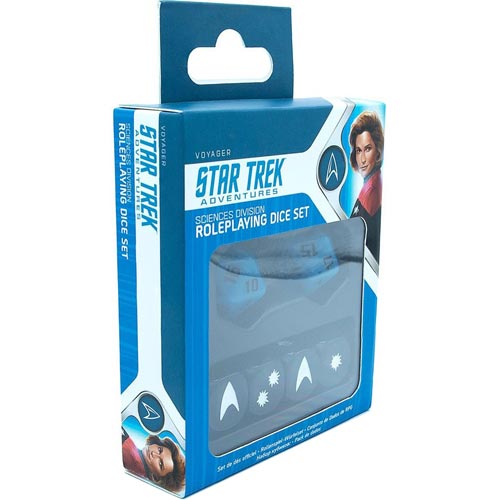 Star Trek Adventures RPG: Sciences Division Dice Set Revised