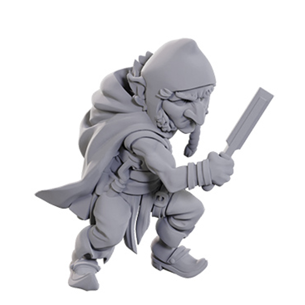 Critical Role Unpainted Minis: Chetney Pock O'Pea & Werewolf