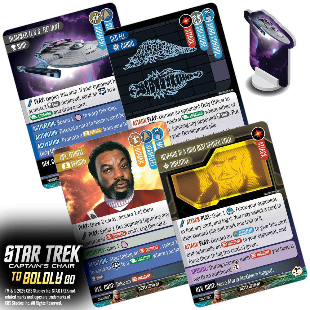 Star Trek: Captain's Chair - To Boldly Go (New Arrival)
