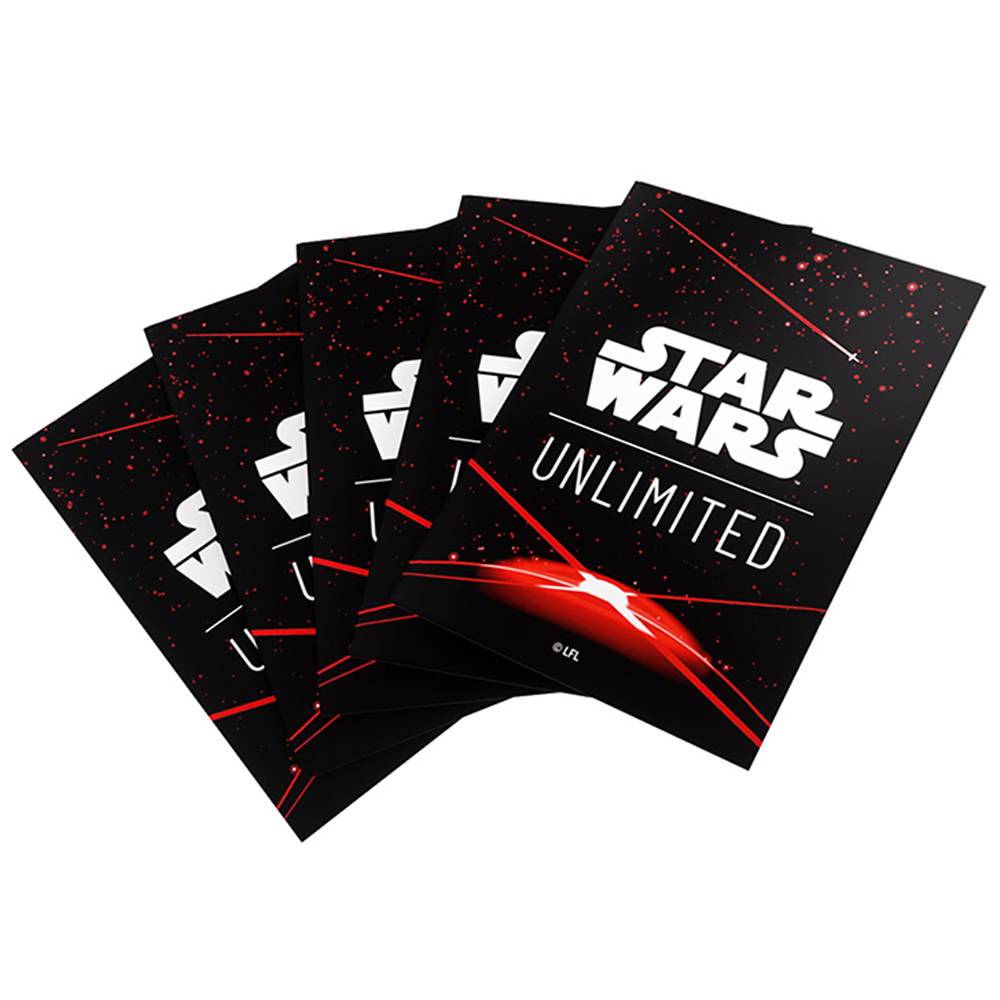 Star Wars Unlimited Sleeves: Card Back Red