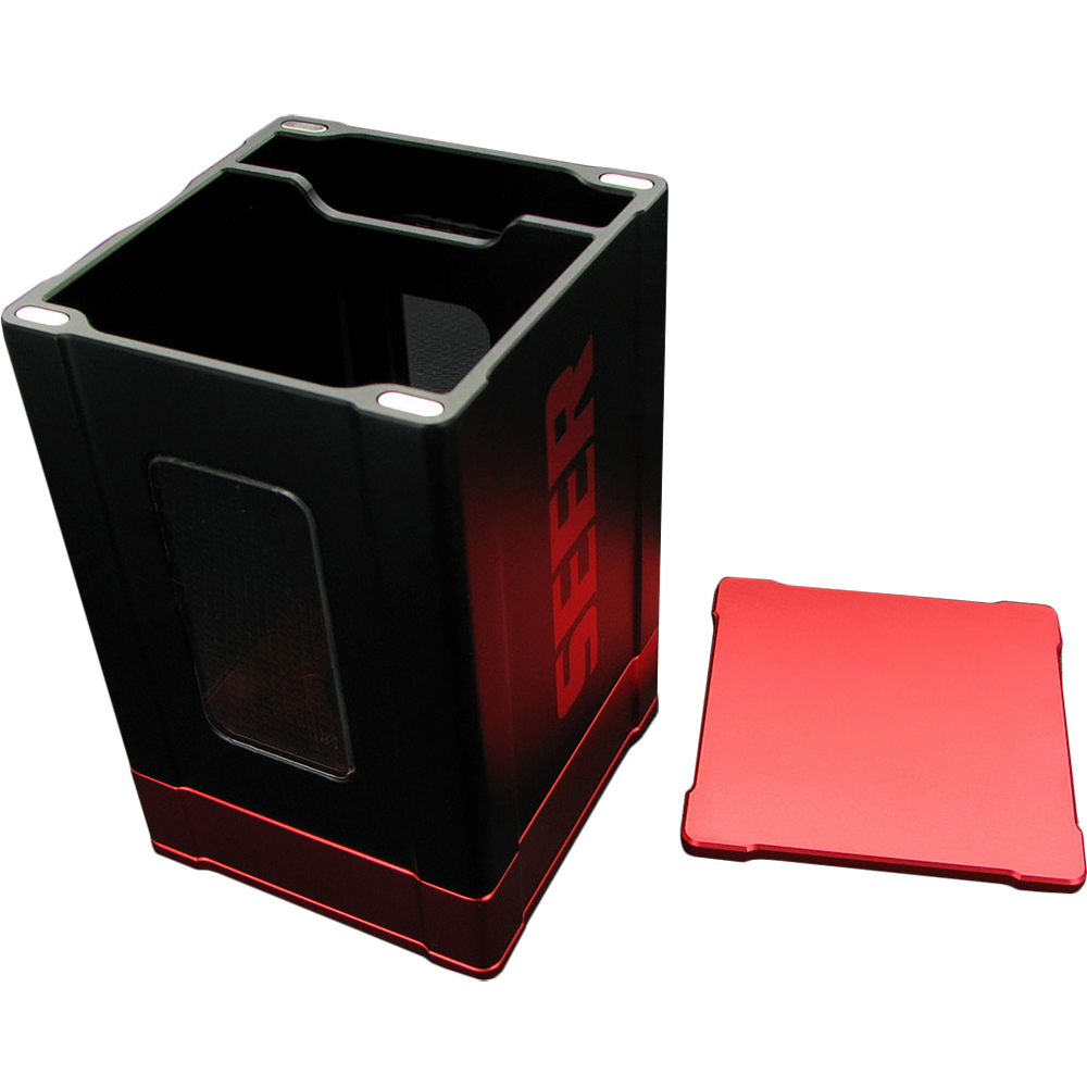 Seer Deck Box: Black & Red(Clearance)