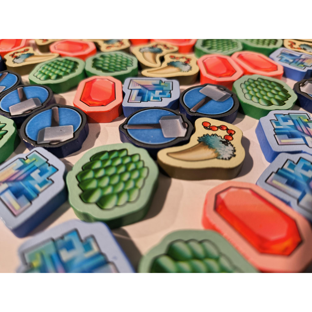 Forges of Ravenshire: Wooden Tokens (New Arrival)