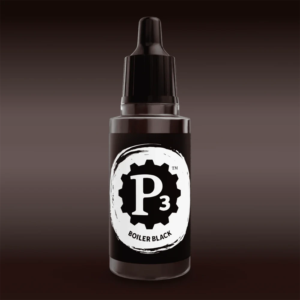 P3 Paint: Boiler Black (18ml) (New Arrival)
