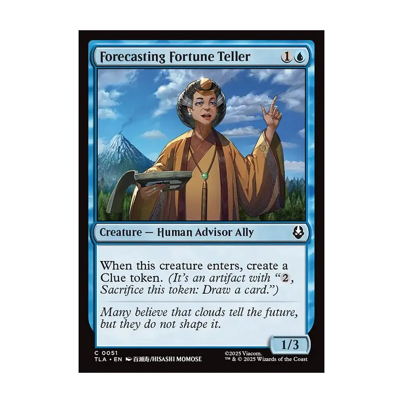 Forecasting Fortune Teller - Avatar: The Last Airbender (Near Mint)