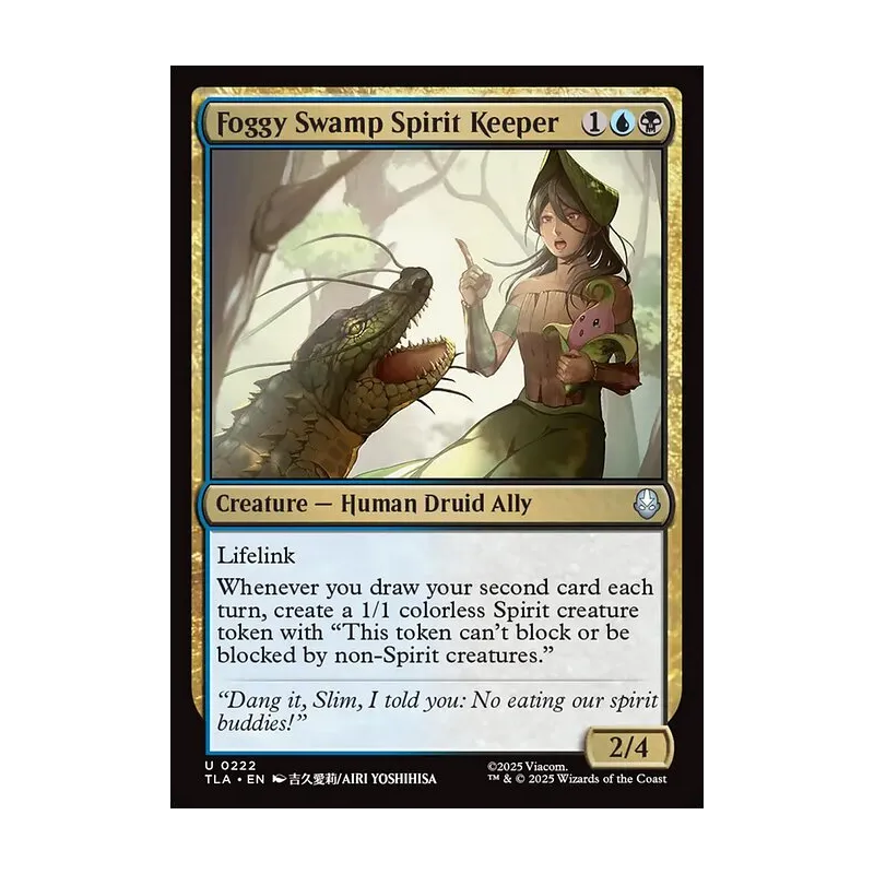 Foggy Swamp Spirit Keeper - Avatar: The Last Airbender (Near Mint)