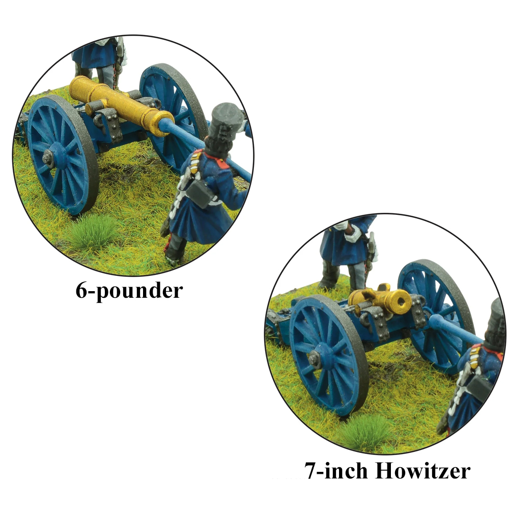 Black Powder Napoleonic Wars: Prussian Horse Artillery (6-pdr or 7-inch Howitzer)