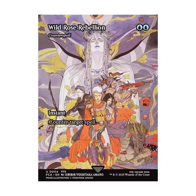 Wild Rose Rebellion / Counterspell (Showcase) - Final Fantasy: Through the Ages (Near Mint)
