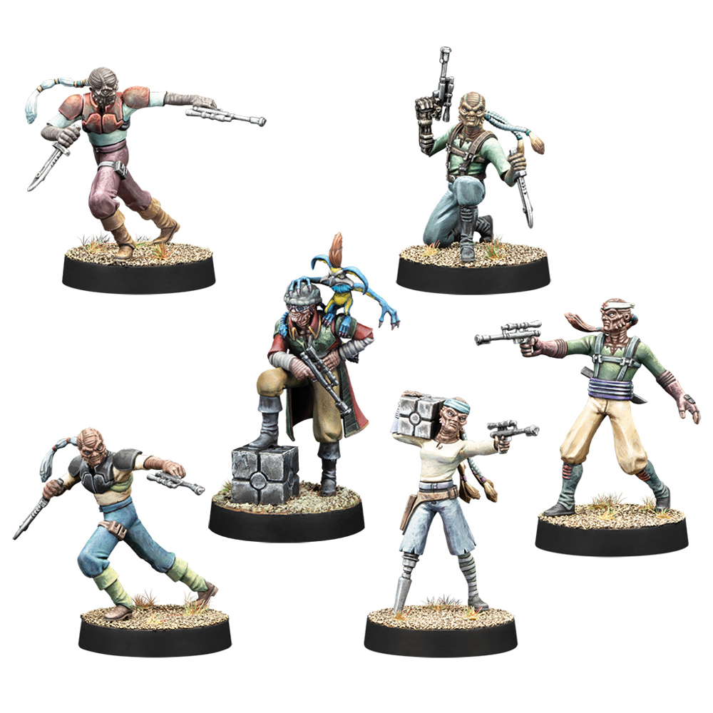 Star Wars: Legion - Hondo Ohnaka & Weequay Pirates