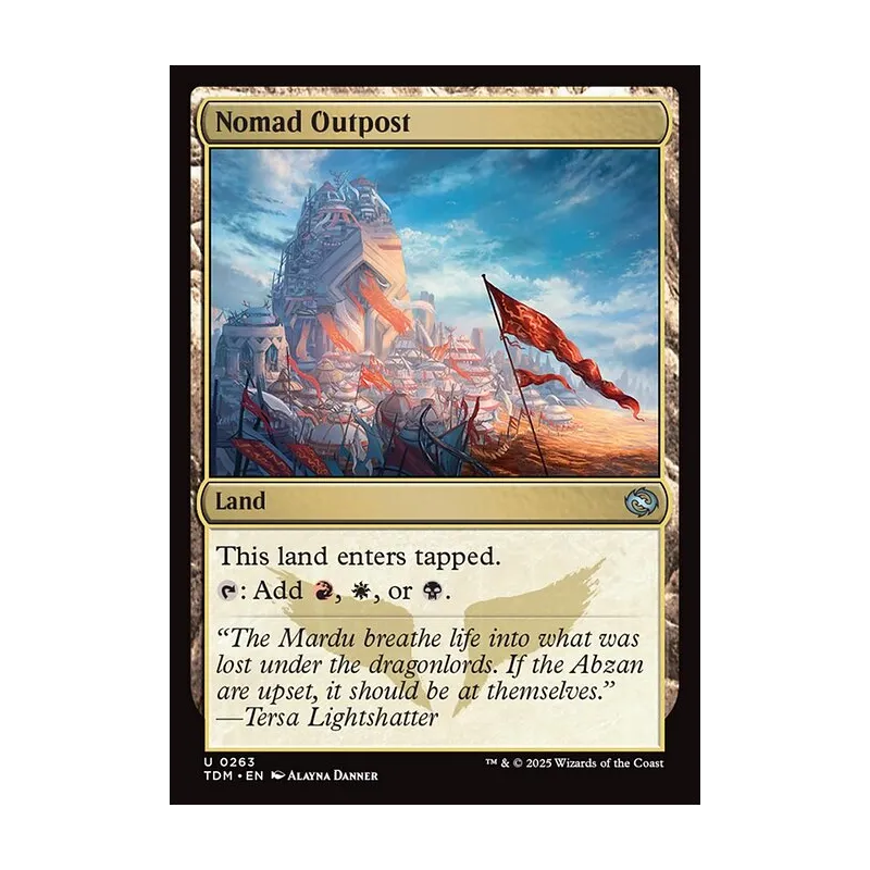 Nomad Outpost - Tarkir: Dragonstorm (Near Mint)
