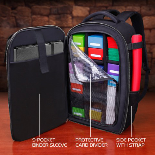 ENHANCE Card Storage Backpack: Black (Collector's Edition) (Clearance)