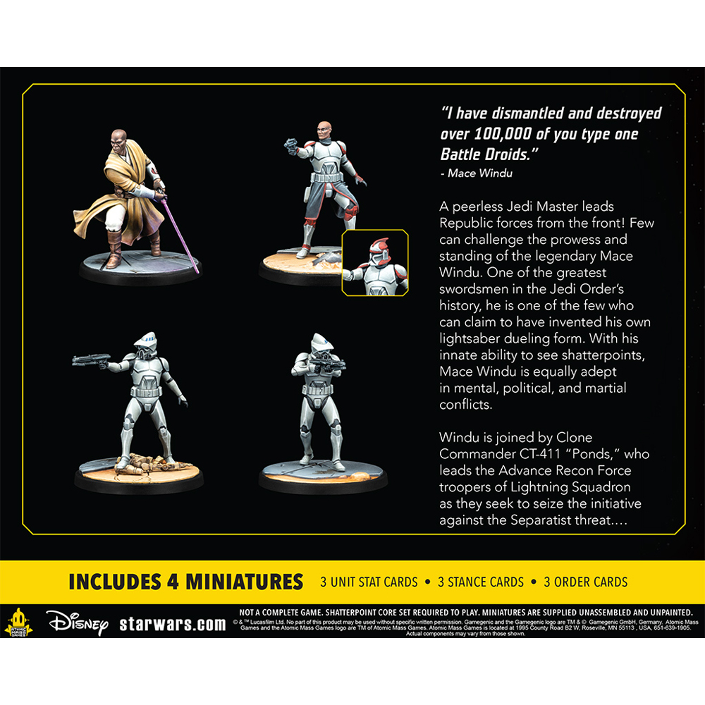 Star Wars Shatterpoint: This Party's Over Squad Pack