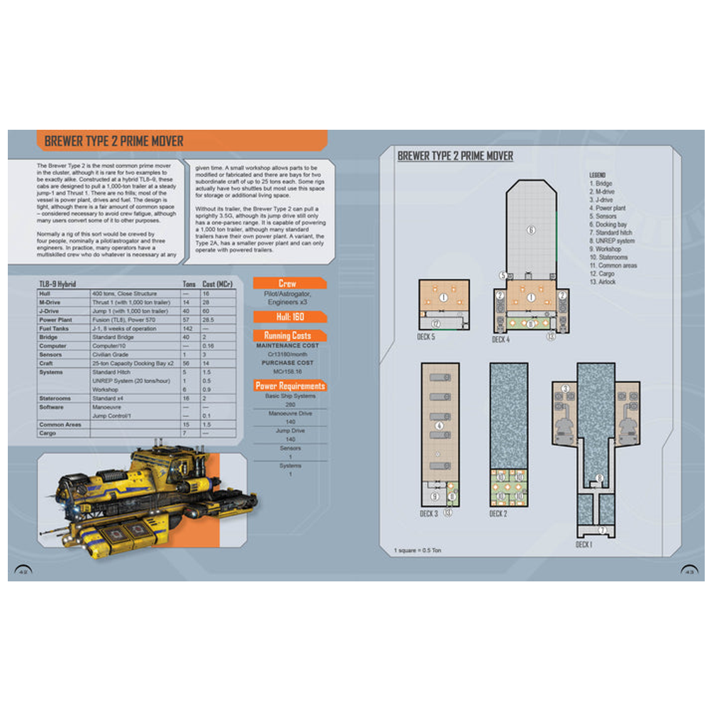 Traveller RPG: Cluster Truck (Preorder)