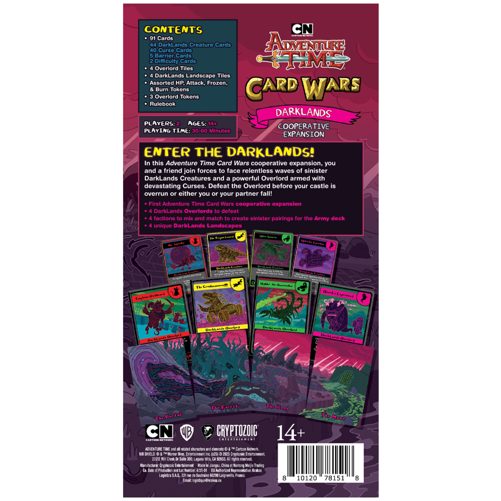 Adventure Time Card Wars: DarkLands Cooperative Expansion