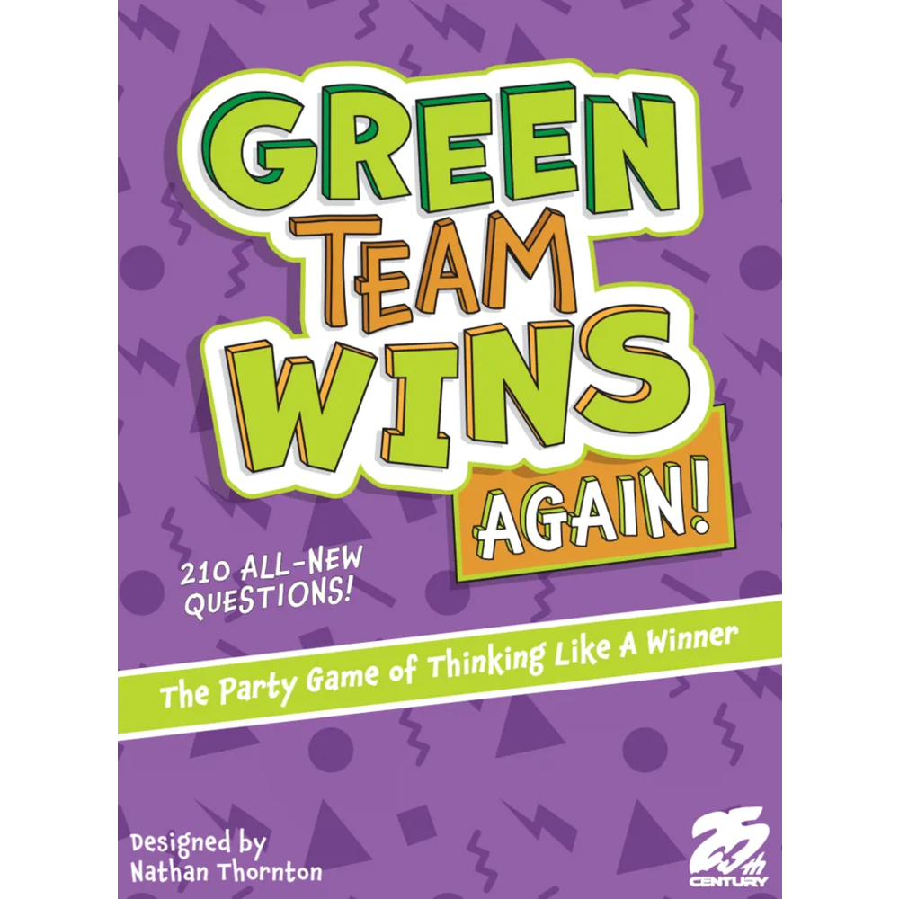 Green Team Wins Again (Preorder)