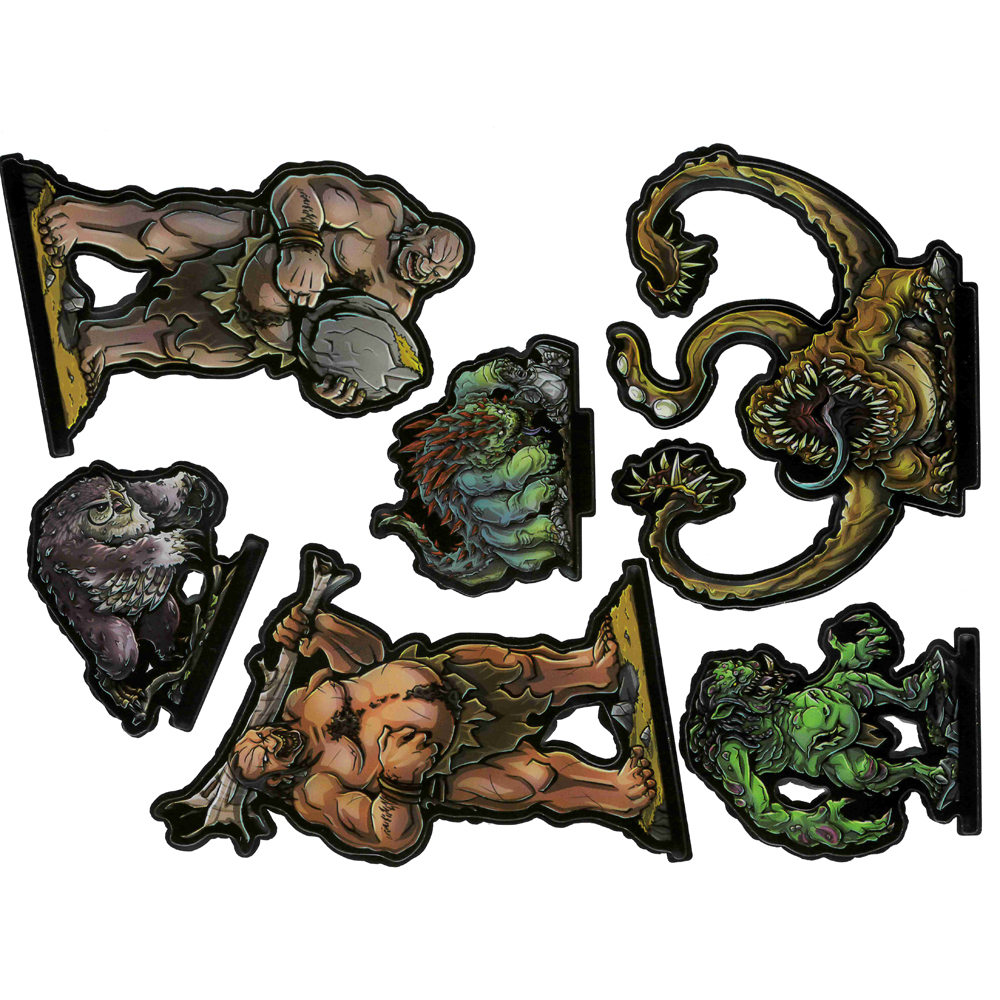 GTG 2D Minis: Wildlands Set