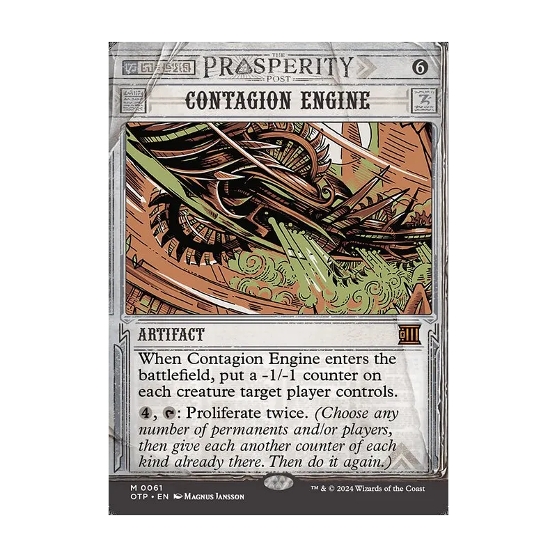 Contagion Engine - Breaking News (Near Mint)