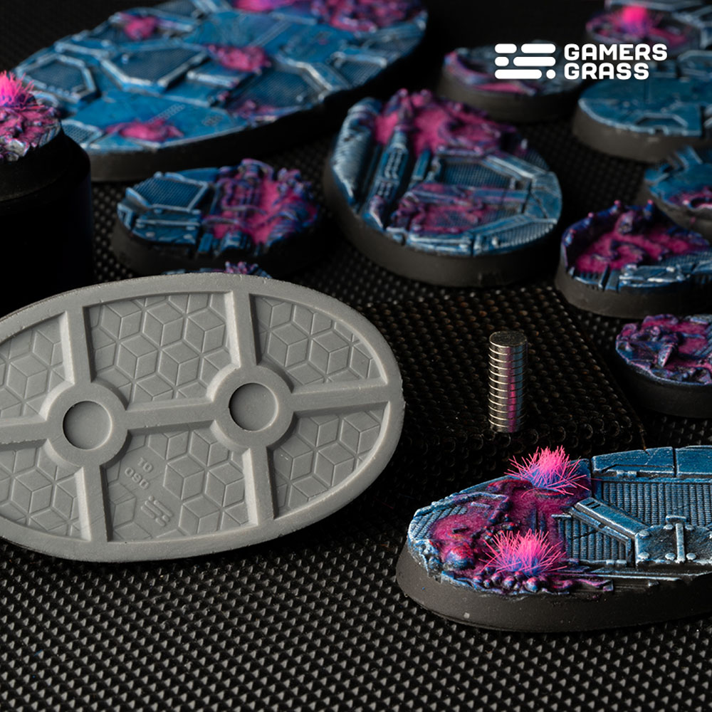Battle Ready Bases: Alien Infestation - Oval 60mm (4)