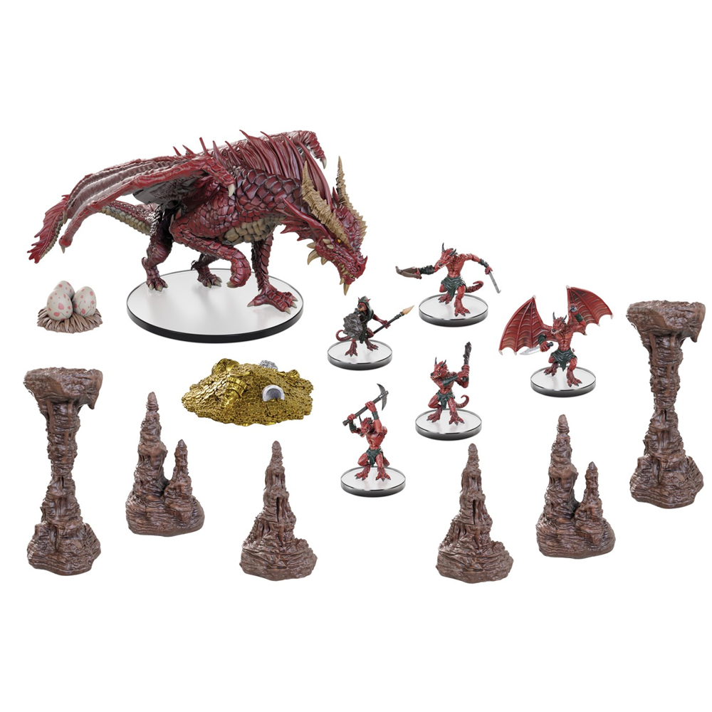D&D Icons of the Realms: Adventure in a Box - Red Dragon's Lair