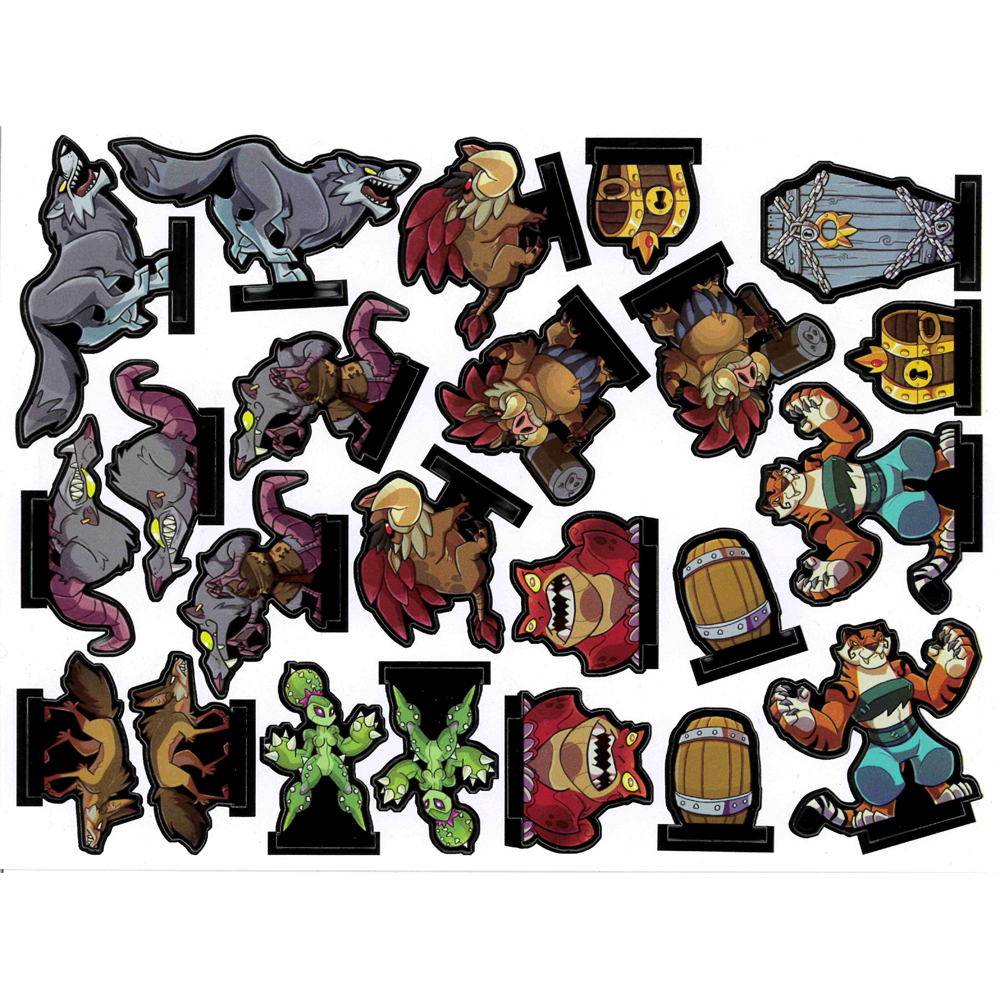 GTG 2D Minis: Lair Lurkers 1 Set