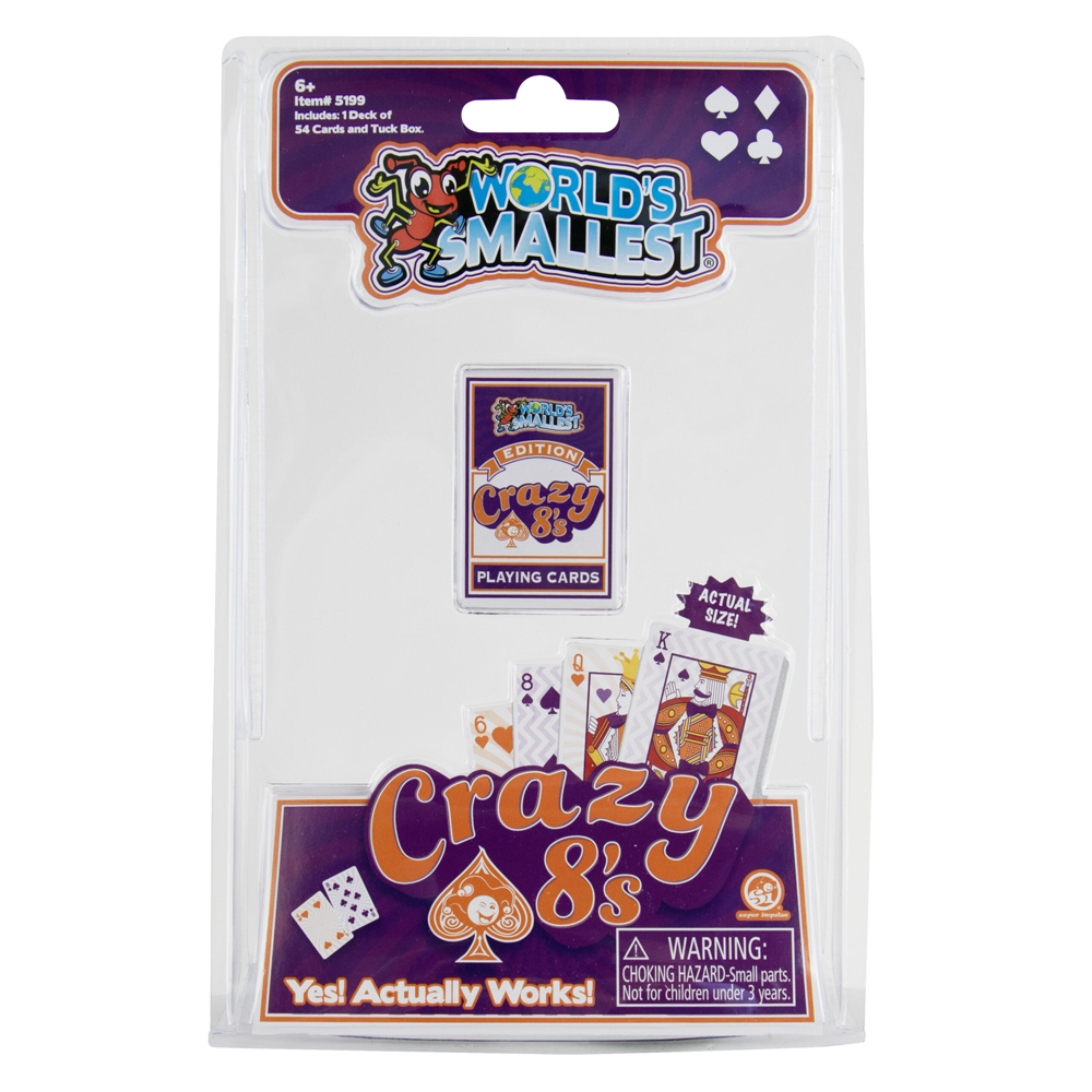 World's Smallest Games: Crazy 8's