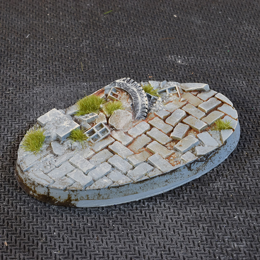 Battle Ready Bases: Urban Warfare - Oval 60mm (4)