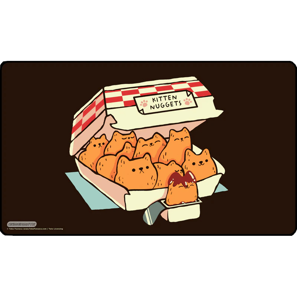 GamerMats Playmat: Kitten Nuggets