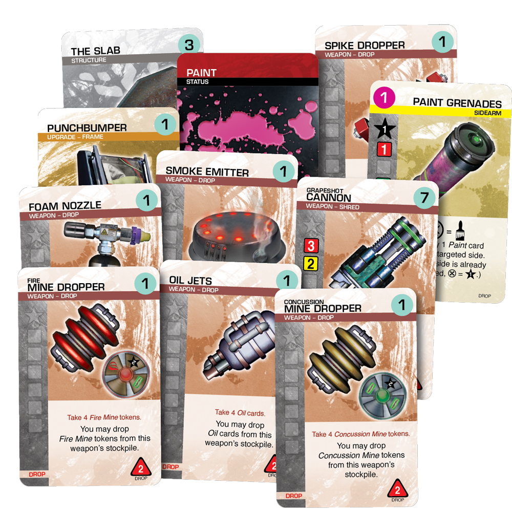 Car Wars 6E: Dropped Weapons Pack