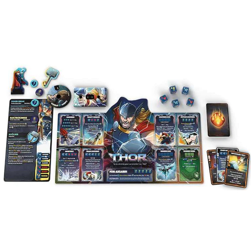 Marvel Dice Throne: 4-Hero Box (Scarlet Witch, Thor, Loki, & Spider-Man)