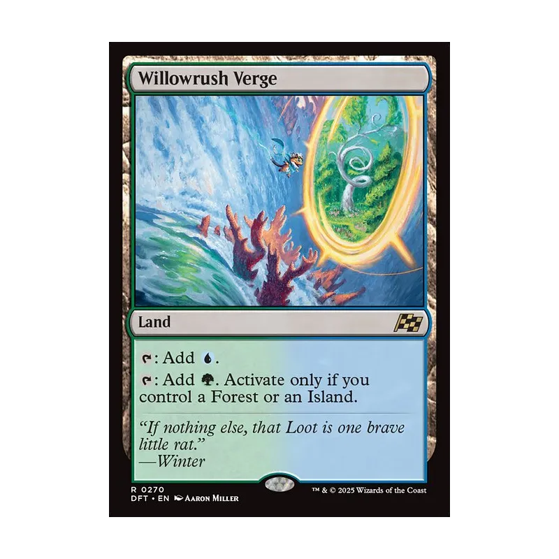 Willowrush Verge - Aetherdrift (Near Mint)